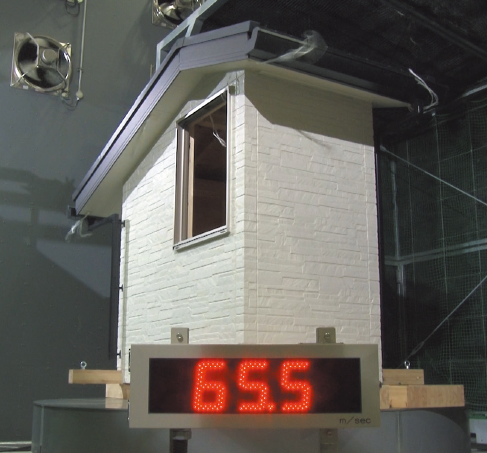 暴風・突風試験